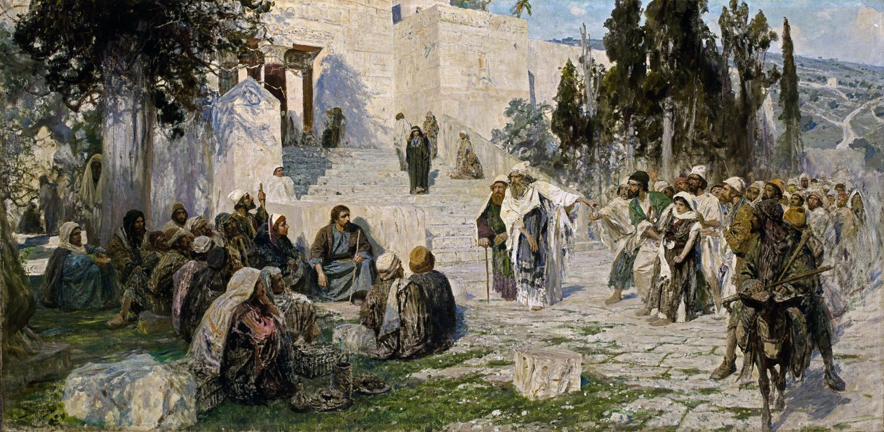 Kdo je bez hříchu... od Vasily Polenov