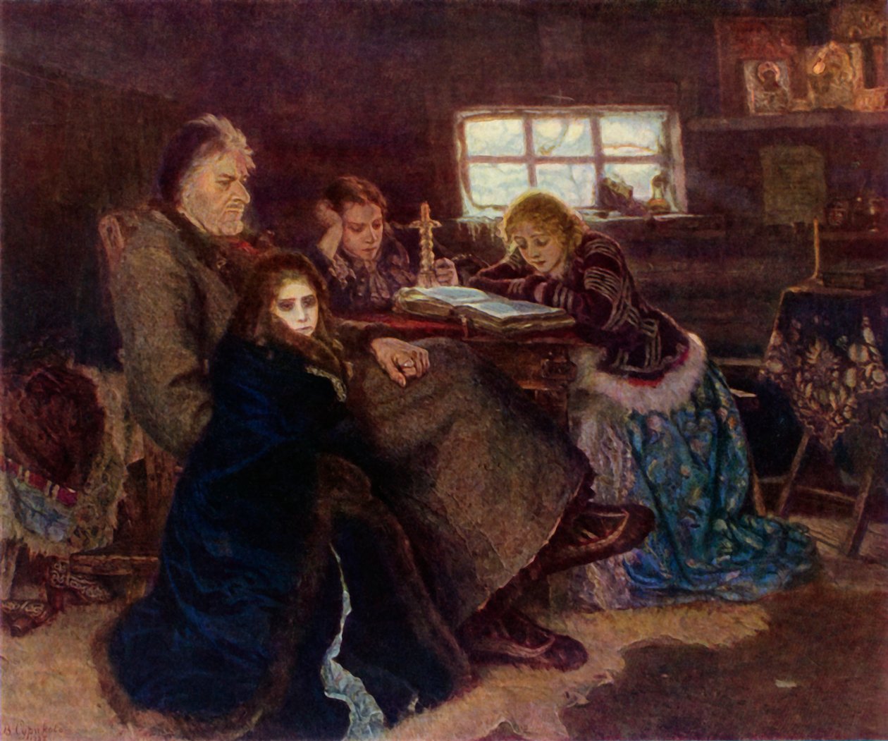Menshikov v Berezovu, 1883, 1965. od Vasily Surikov