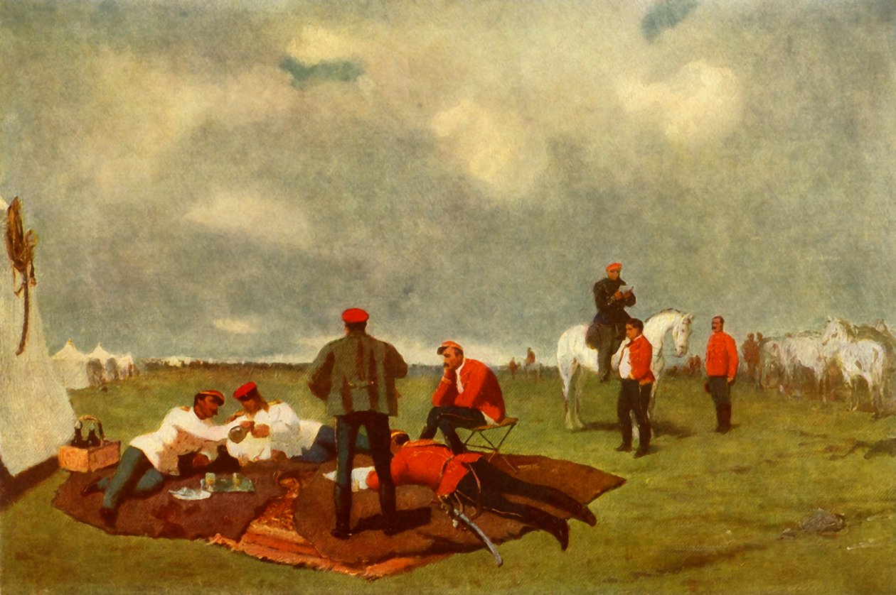Vojenský tábor, konec 19. století, 1965. od Vasily Vereshchagin