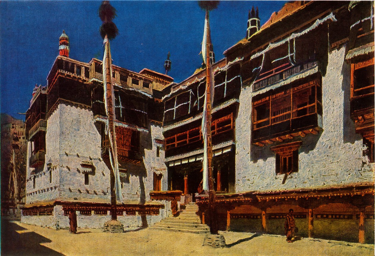 Klášter Hemis v Ladakhu, 1875, 1965. od Vasily Vereshchagin
