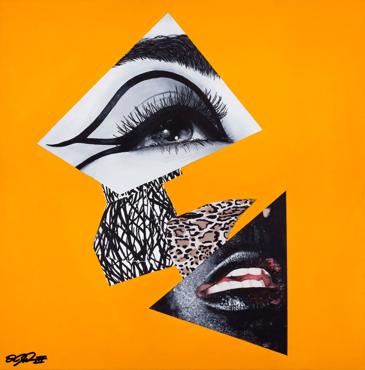 Jez (aka She Got The Jazz), 2014 (akryl na plátně) od Vaskeen Vaskeen