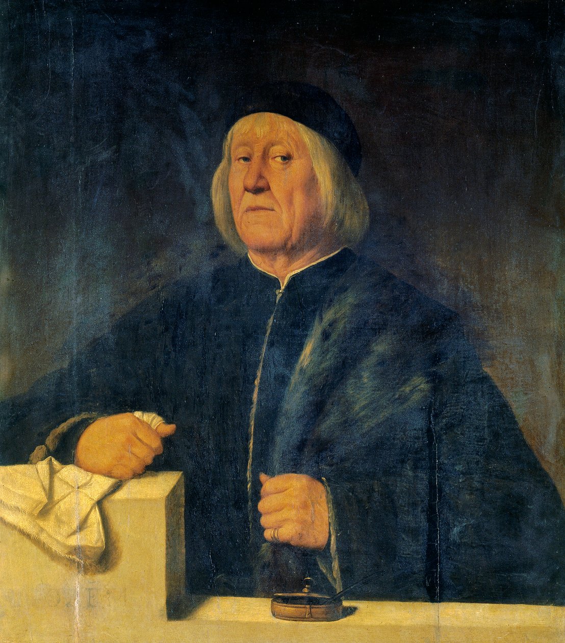 Portrét Theophilus Folengo od Venetian School