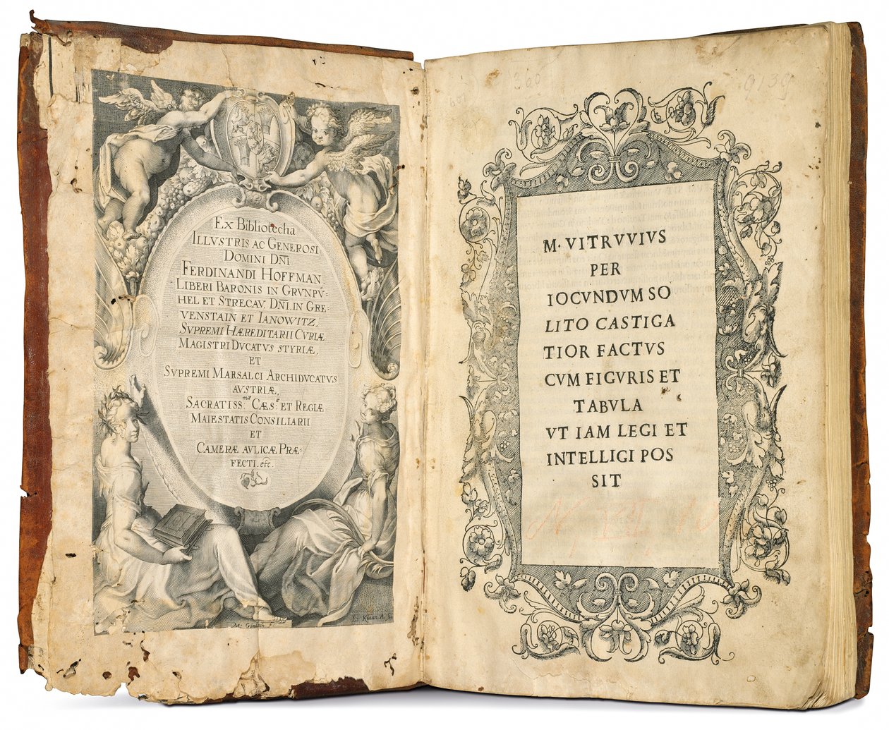 Deset knih o architektuře od Marcus Vitruvius Pollio, editoval Fra Giovanni Giocondo, 1511 od Venetian School