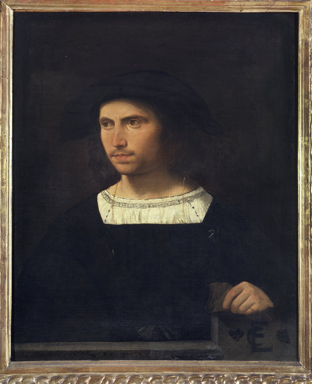 Portrét mladého muže, 1515 od Venetian School