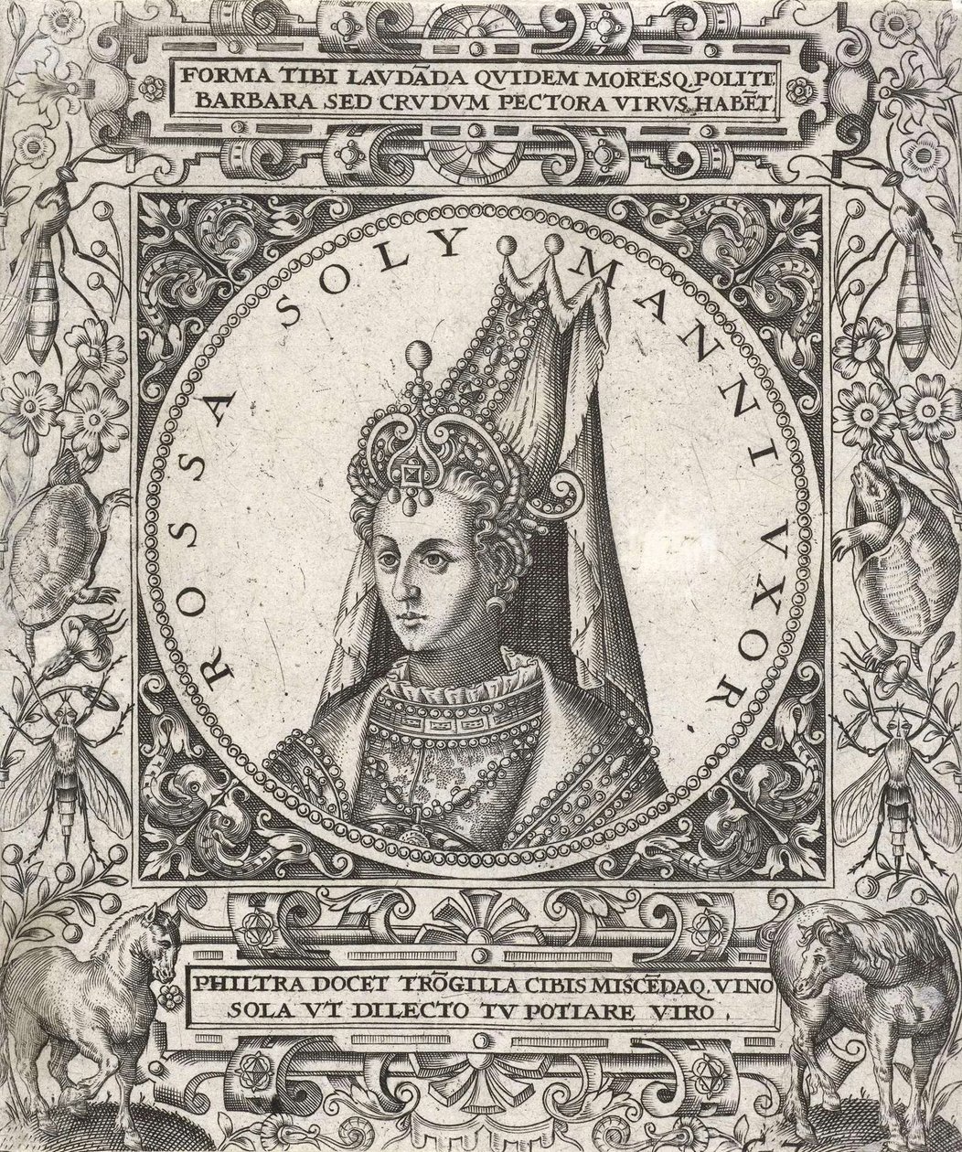 Portrét sultána Roxelany od Venetian School