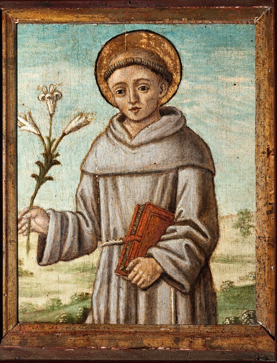 Svatý Antonín Paduánský (malba od Venetian School