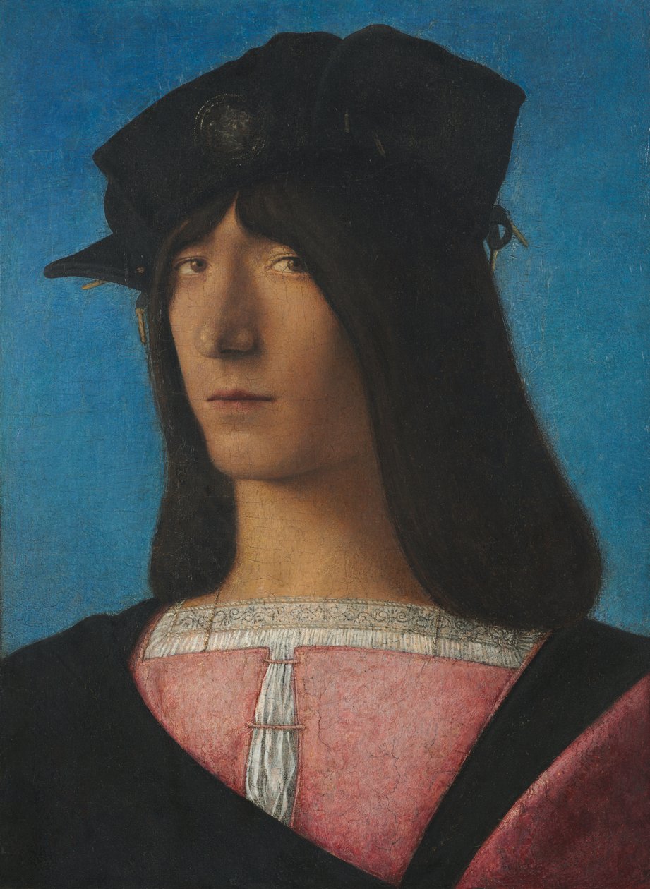 Portrét muže, c. 1510 (olej na dřevě) od Veneto Bartolomeo