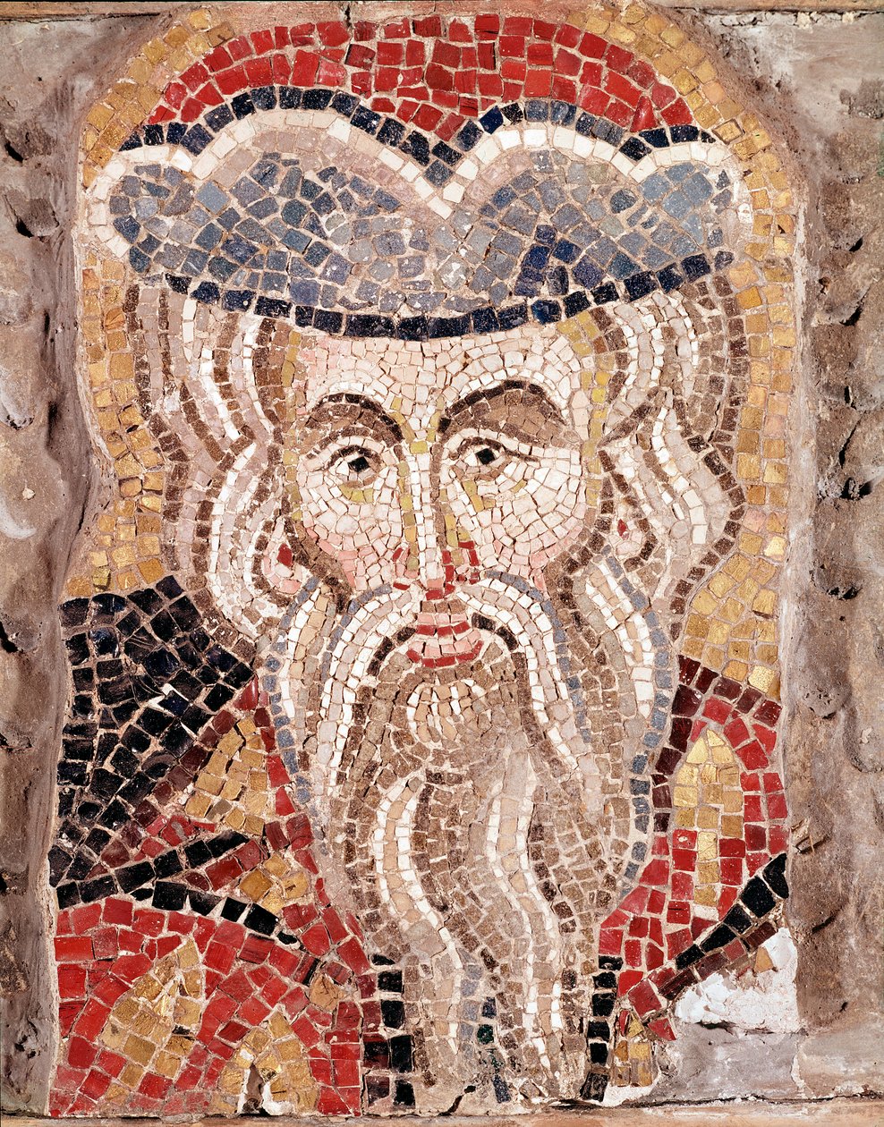 Hlava proroka (mozaika od Veneto Byzantine School