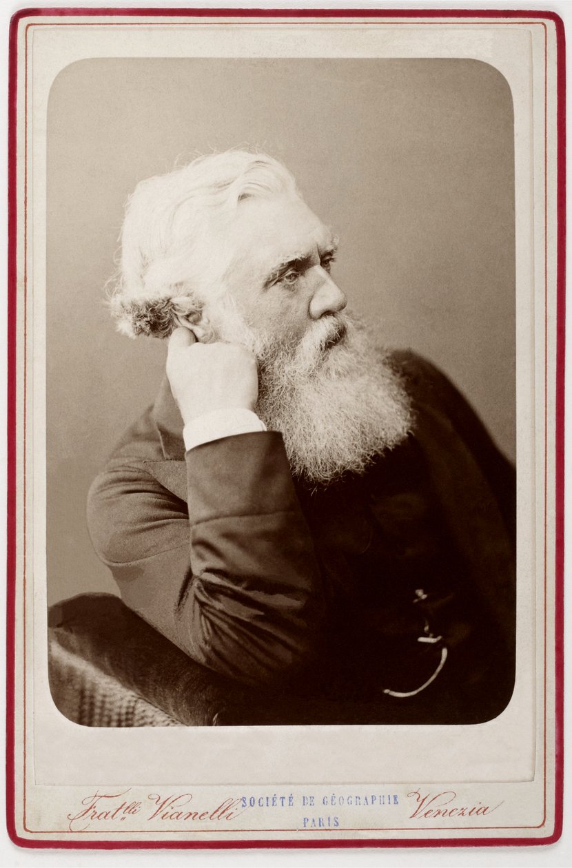 Austen Henry Layard (1817 - 1894), cestovatel, archeolog, klínový písař, historik umění, kreslíř, sběratel, spisovatel, politik a diplomat, nejlépe známý jako bagr Nimrud od Venezia Upload Fratelli Vianelli