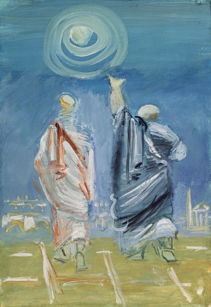 Lucretius ukazuje na Slunce od Vera Mikhailovna Yermolayeva