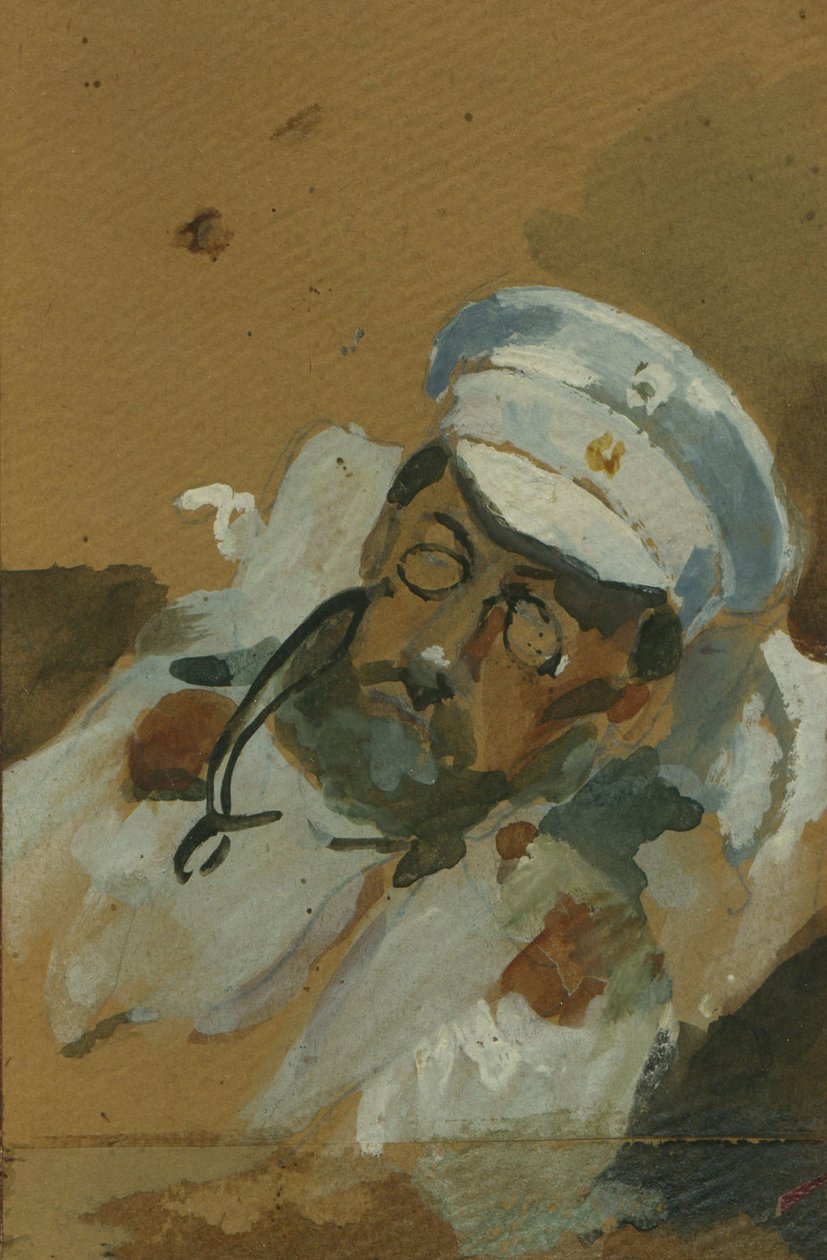 Portrét Vladimíra Alekseeviče Chlebnikova, str. 1895 od Vera Vladimirovna Khlebnikova