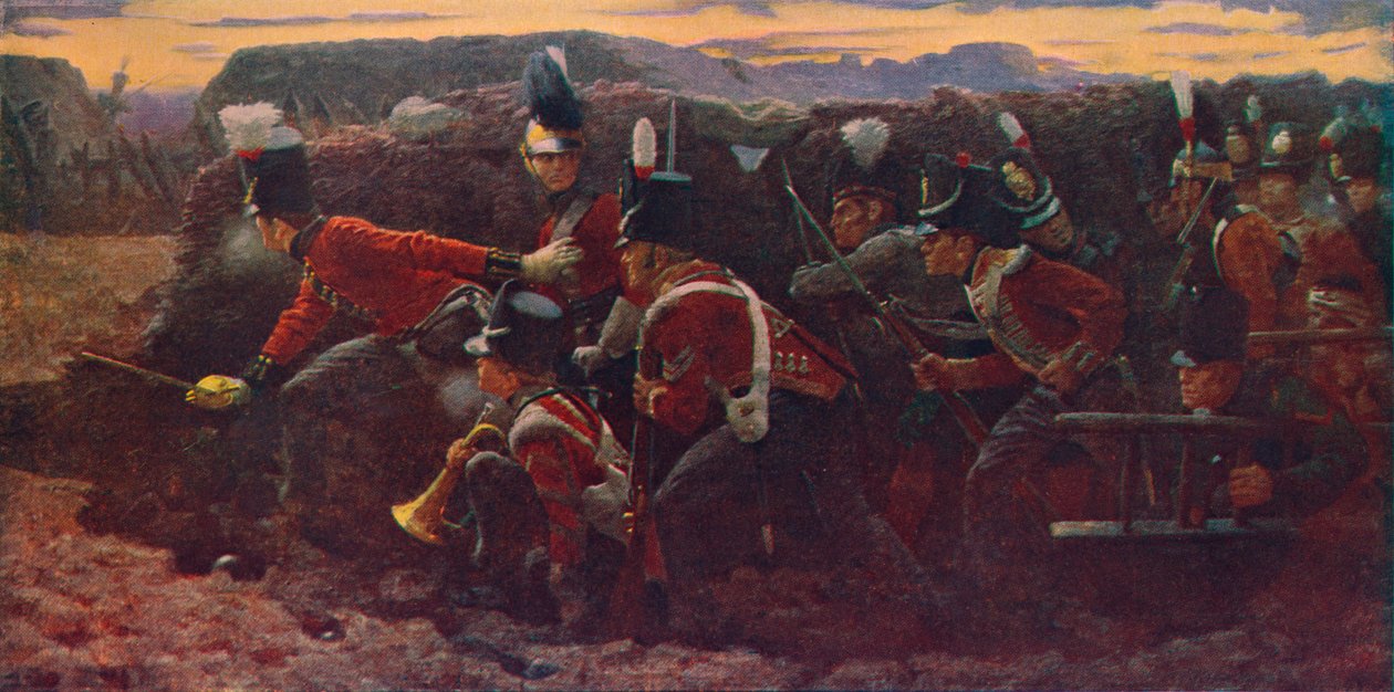 Opuštěná naděje v Badajosu, 1906 od Vereker Monteith Hamilton