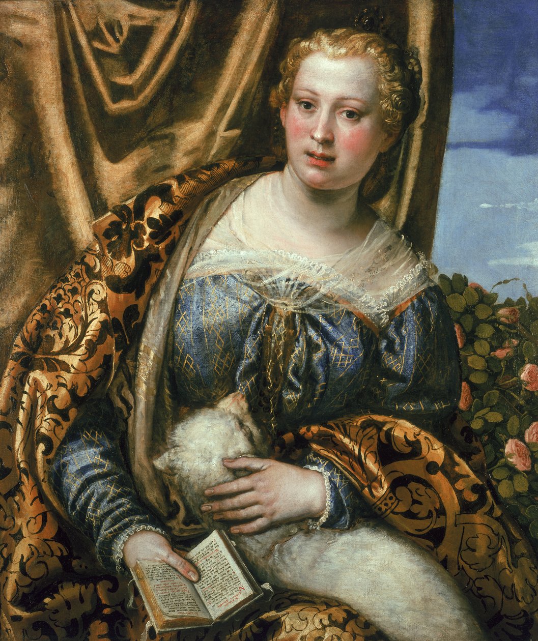 Paní nebo svatá Anežka od Paolo Veronese