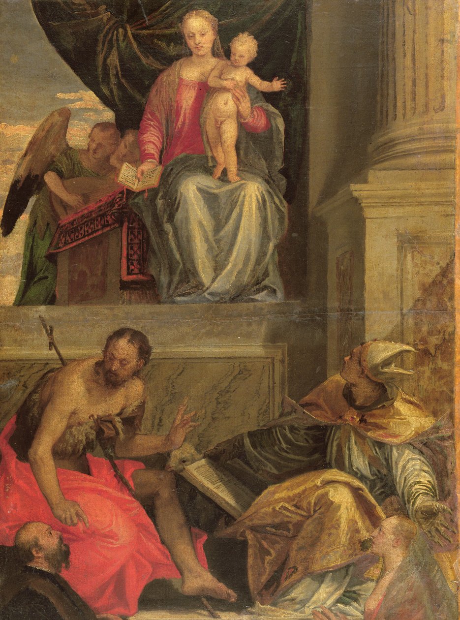 Skica k oltářnímu obrazu Bevilacqua od Paolo Veronese