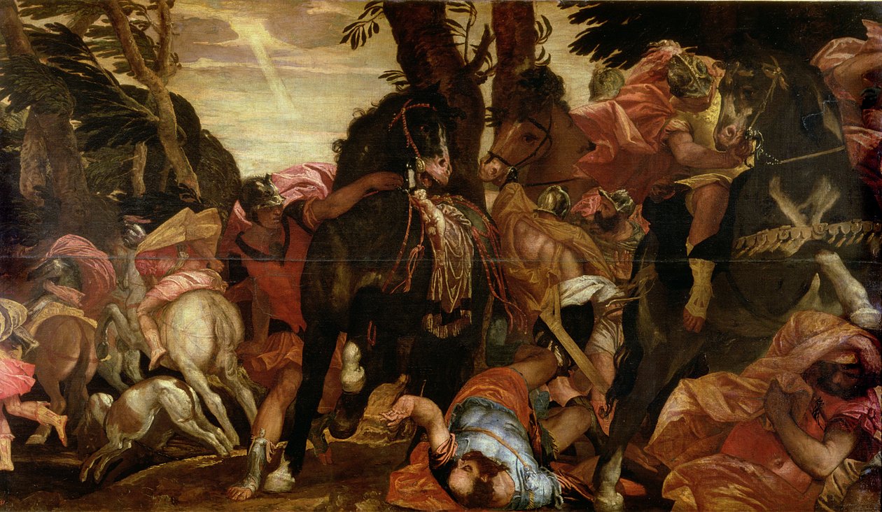 The Conversion of Saul, str. 1580 od Paolo Veronese