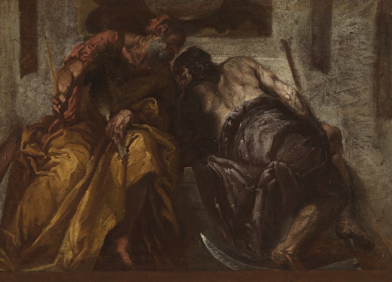 Janus a Saturn, kolem 1730-70 od Veronese
