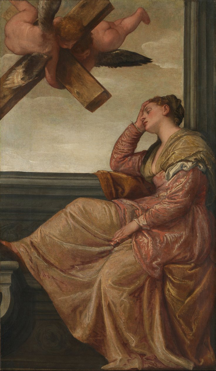 Sen svaté Heleny, kolem roku 1570 od Paolo Veronese