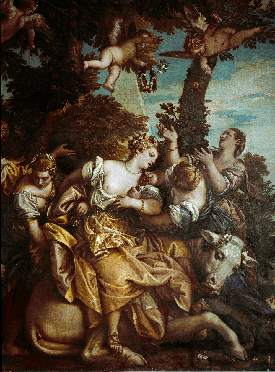 Únos Evropy. Obraz Paolo Caliari Paolo Veronese od Veronese