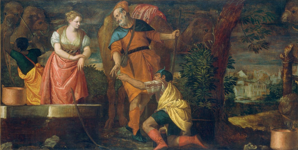 Rebecca u Studny od Veronese and Workshop
