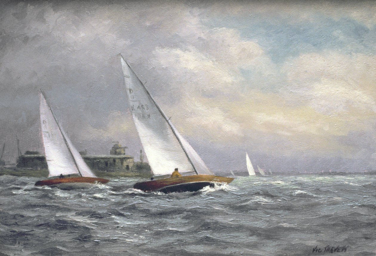 Draci v Garrison Point od Vic Trevett