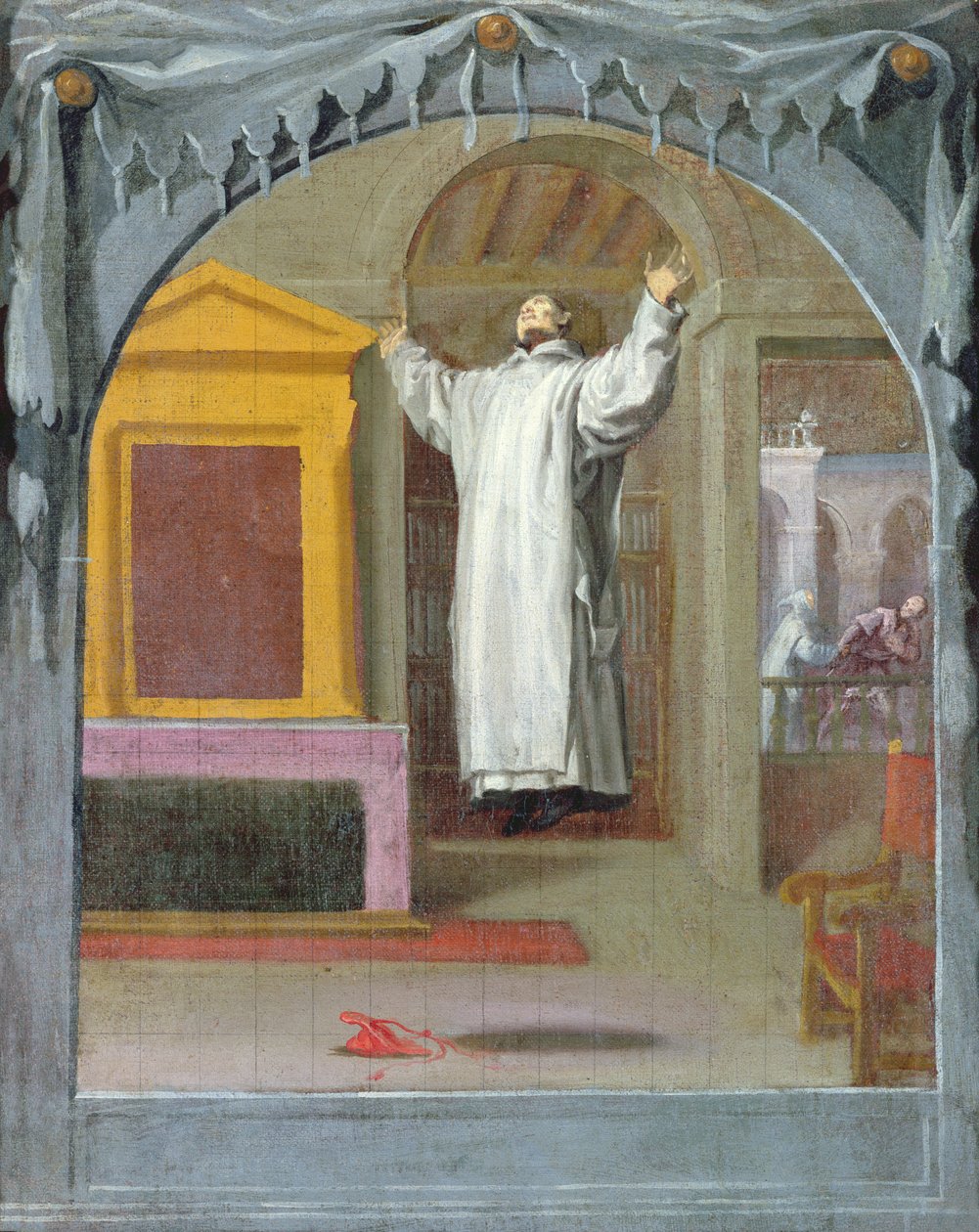 Extáze otce Jean Birelle od Vicente Carducho