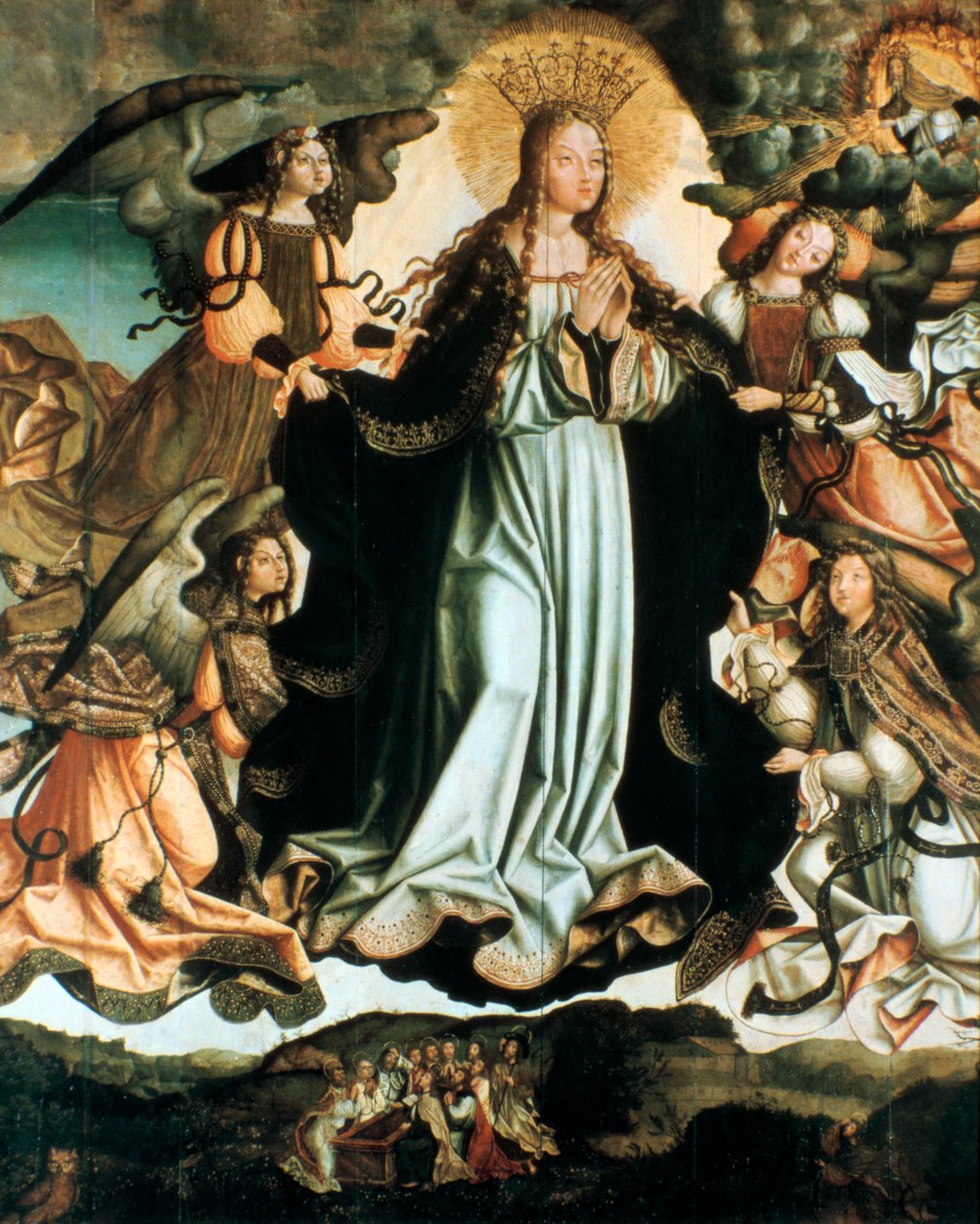Nanebevzetí Panny Marie, c1491-1518 od Vicente Gil