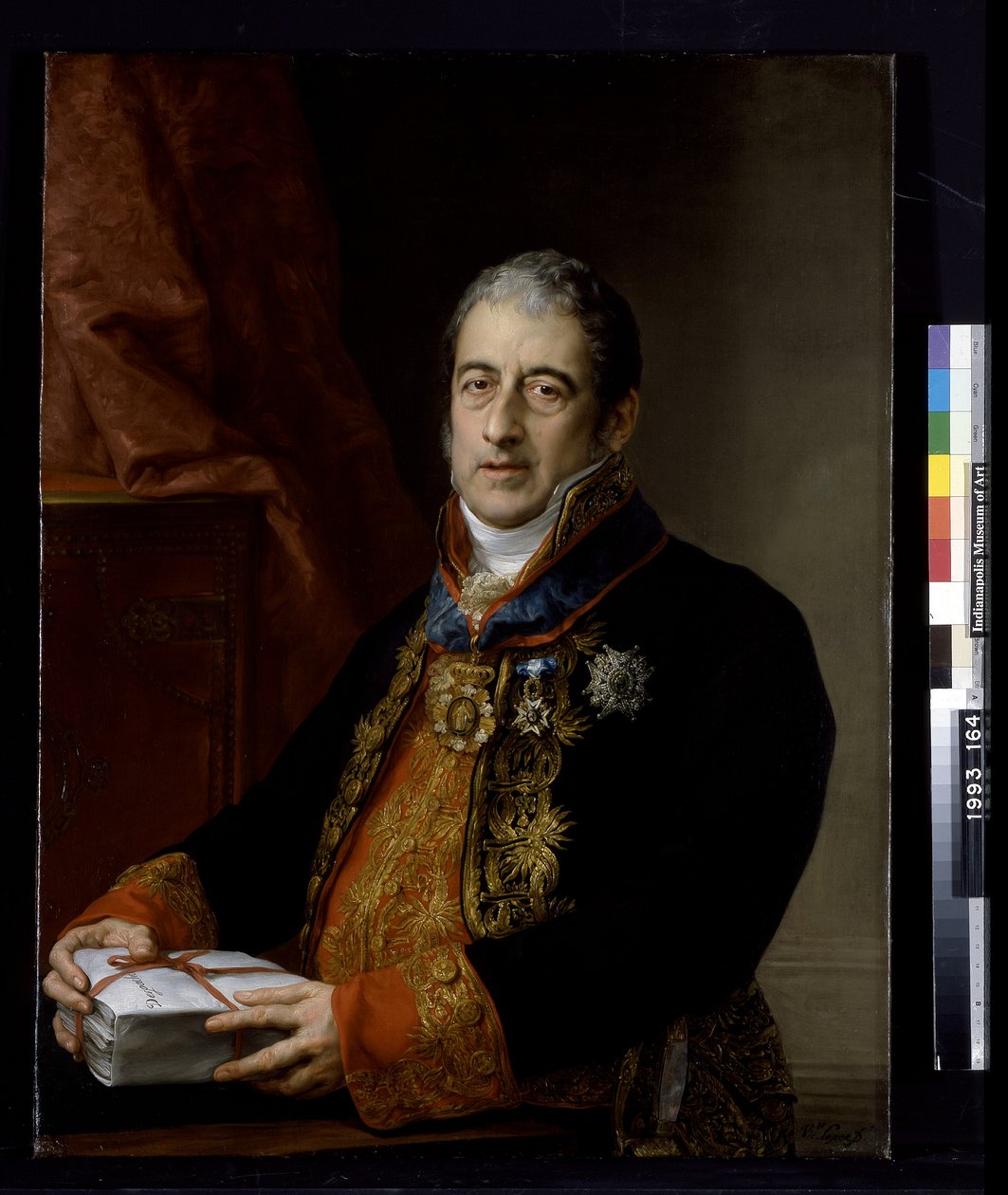 Portrét Juana Miguela De Grijalby (olej na plátně) od Vicente Lopez y Portana