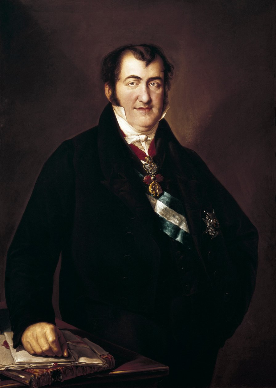 „Portrét Ferdinanda VII (Fernando VII ze Španělska od Vicente Lopez y Portana