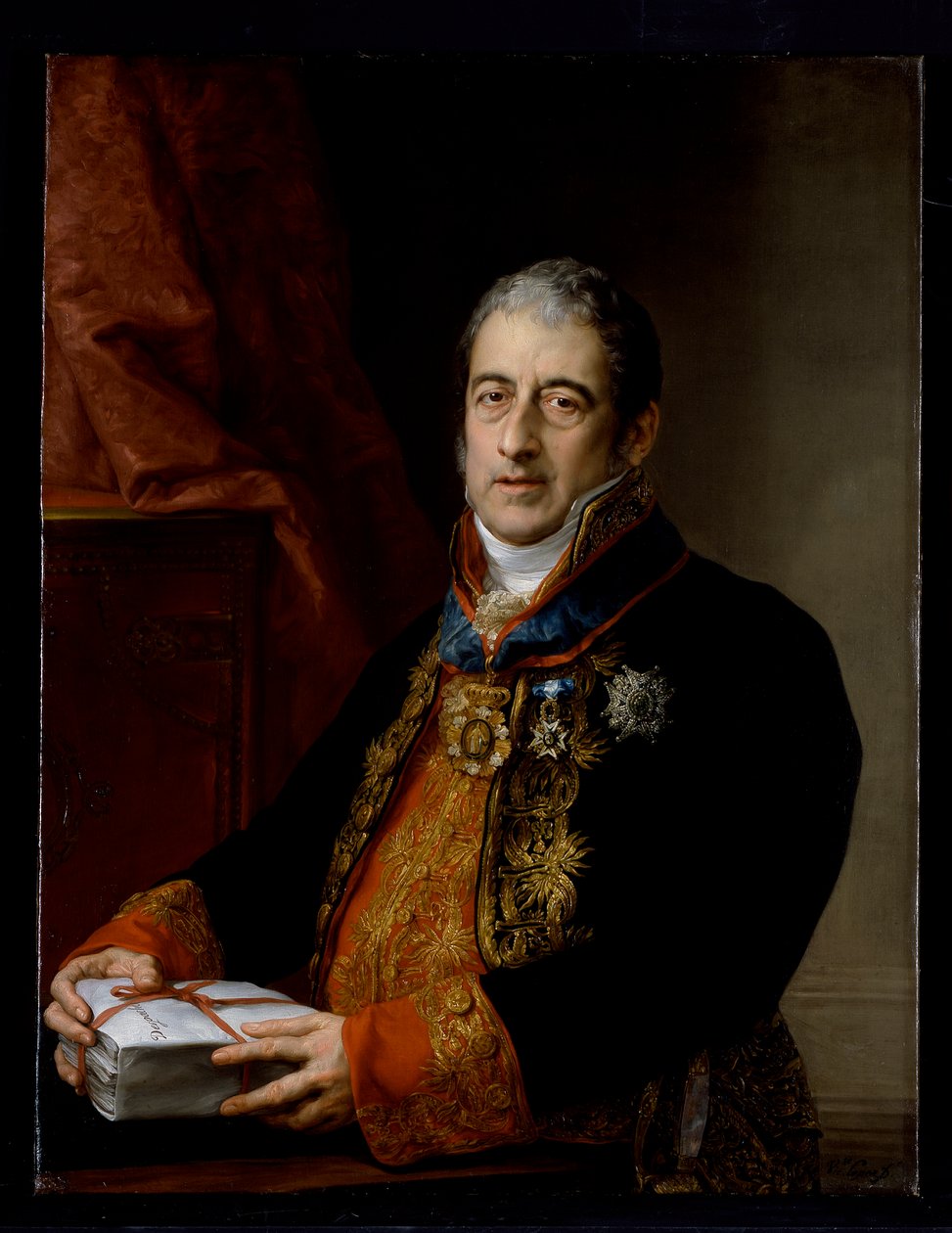 Portrét Juana Miguela de Grigalba, kolem roku 1835 (olej na plátně) od Vicente Lopez y Portana