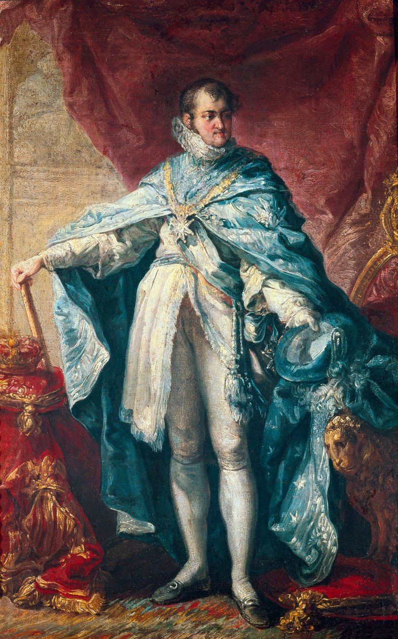Portrét krále Ferdinanda VII. (1784-1833) od Vicente Lopez y Portana