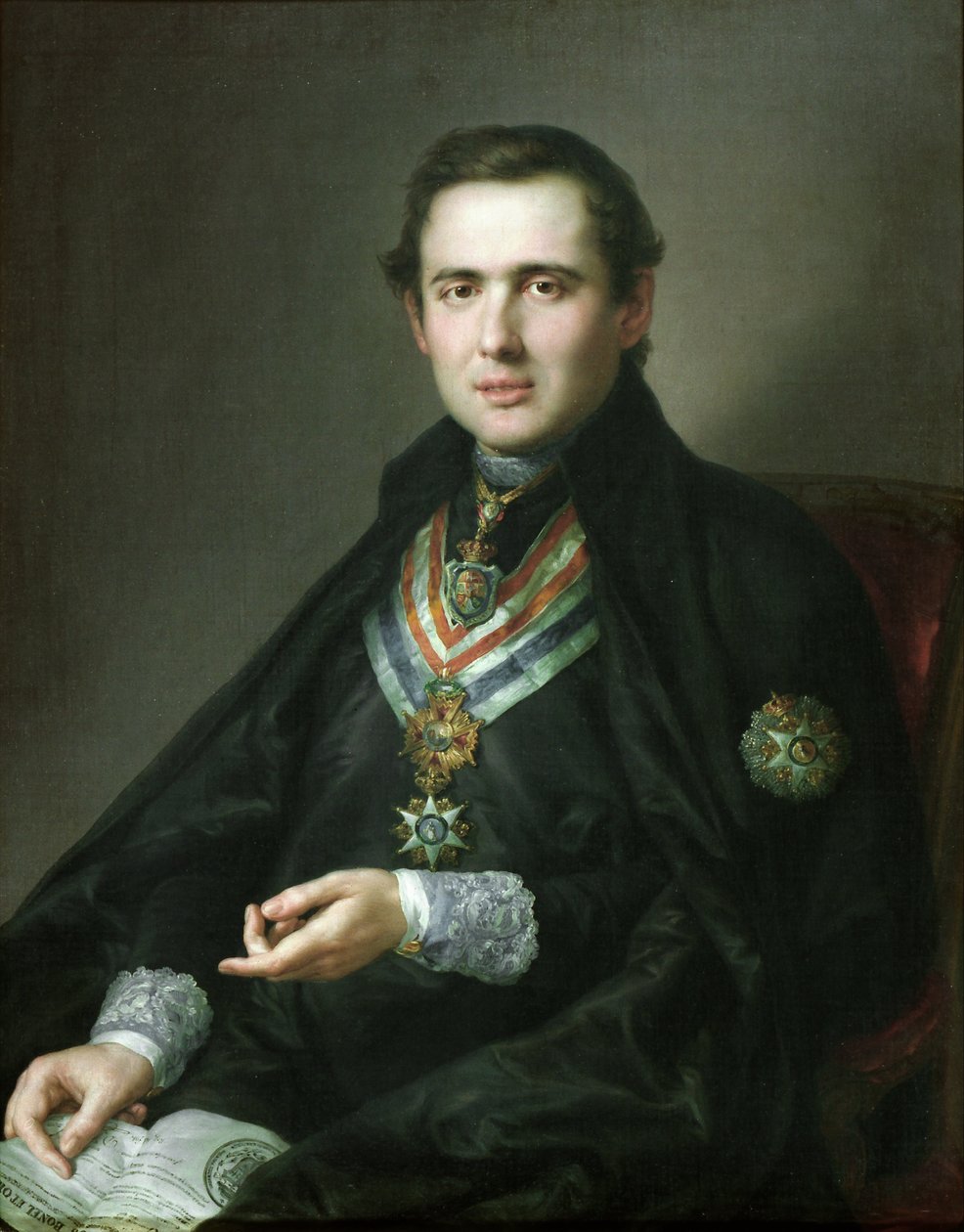 Juan Gutiérrez de León, Leon The Priest od Vicente López Portaña