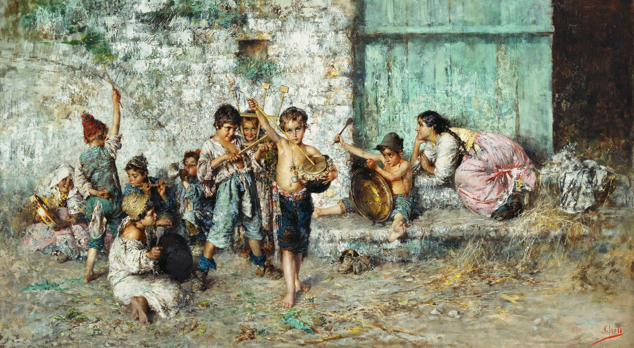 Mladí hudebníci od Vicenzo Irolli