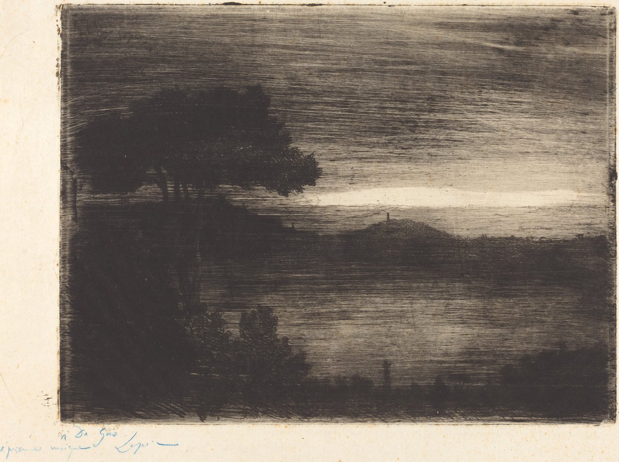 Jezero Nemi od Vicomte Ludovic Lepic