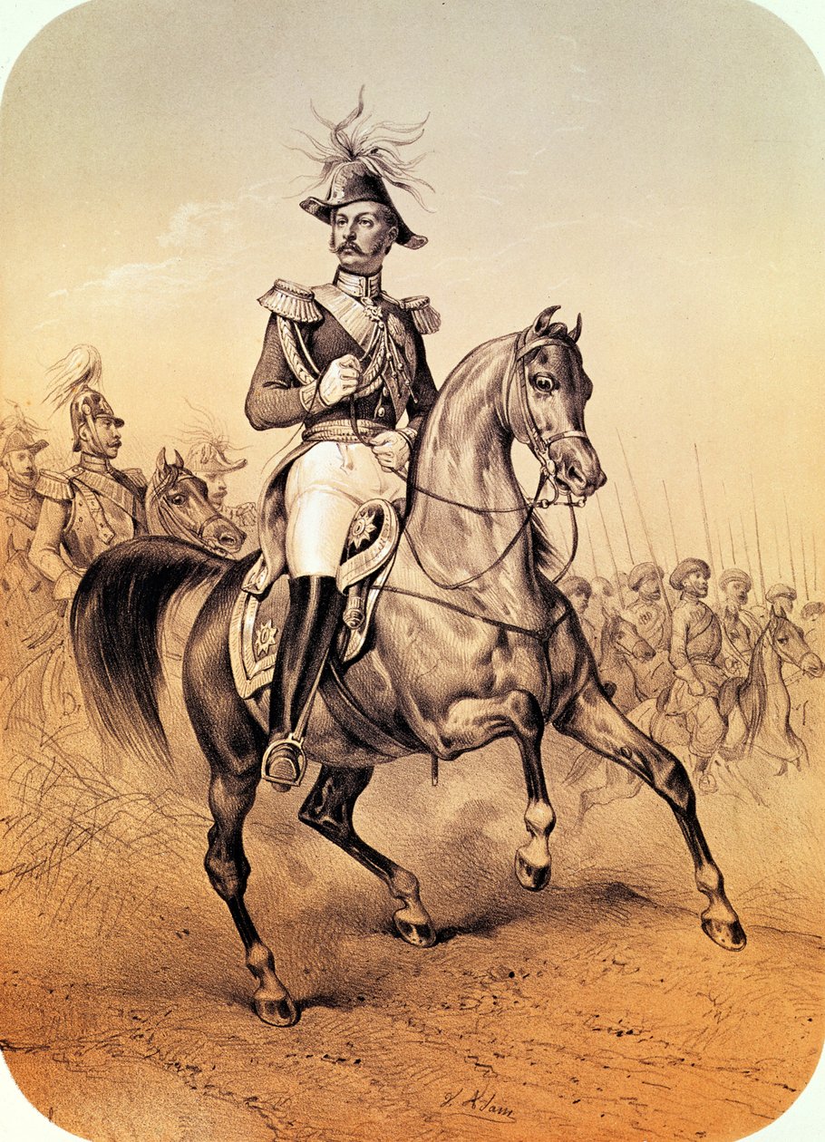 Alexandr II. (1818-81) ruský car od Victor Adam