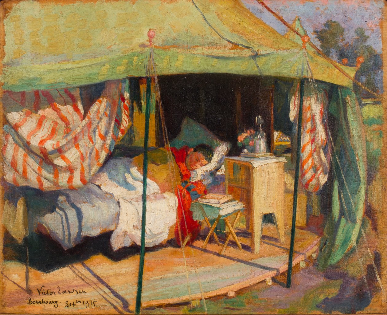 Bourbourg 1915 od Victor Francois Tardieu