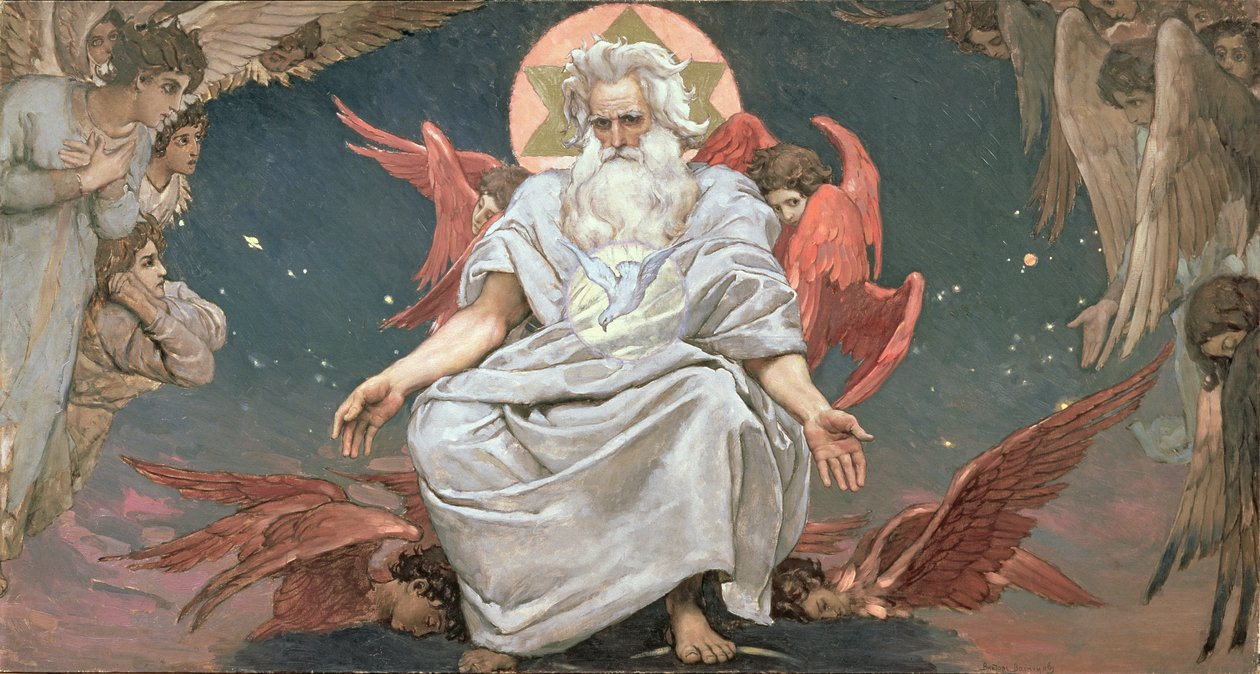 Savaoph, Bůh Otec, 1885-96 od Victor Mikhailovich Vasnetsov