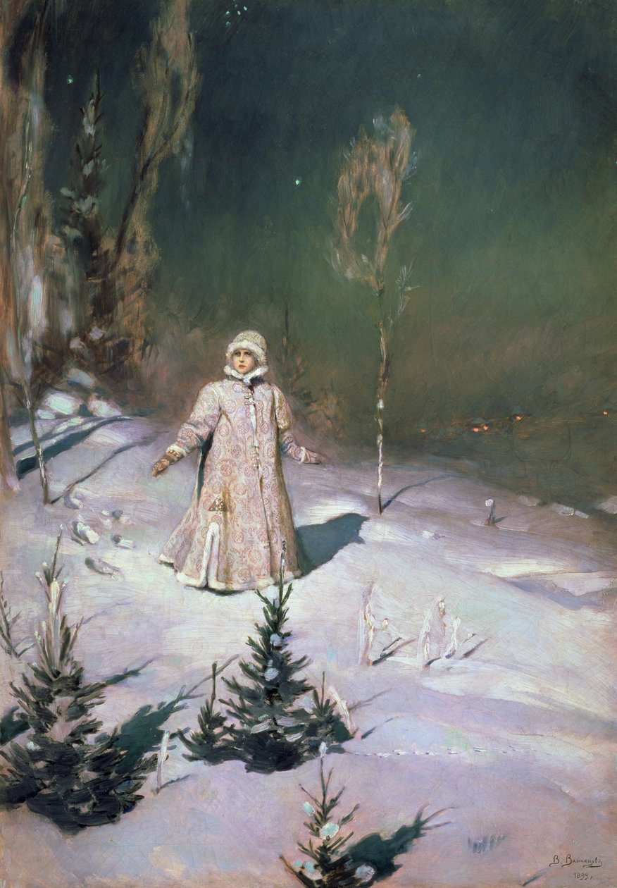 Sněhurka, 1899 od Victor Mikhailovich Vasnetsov