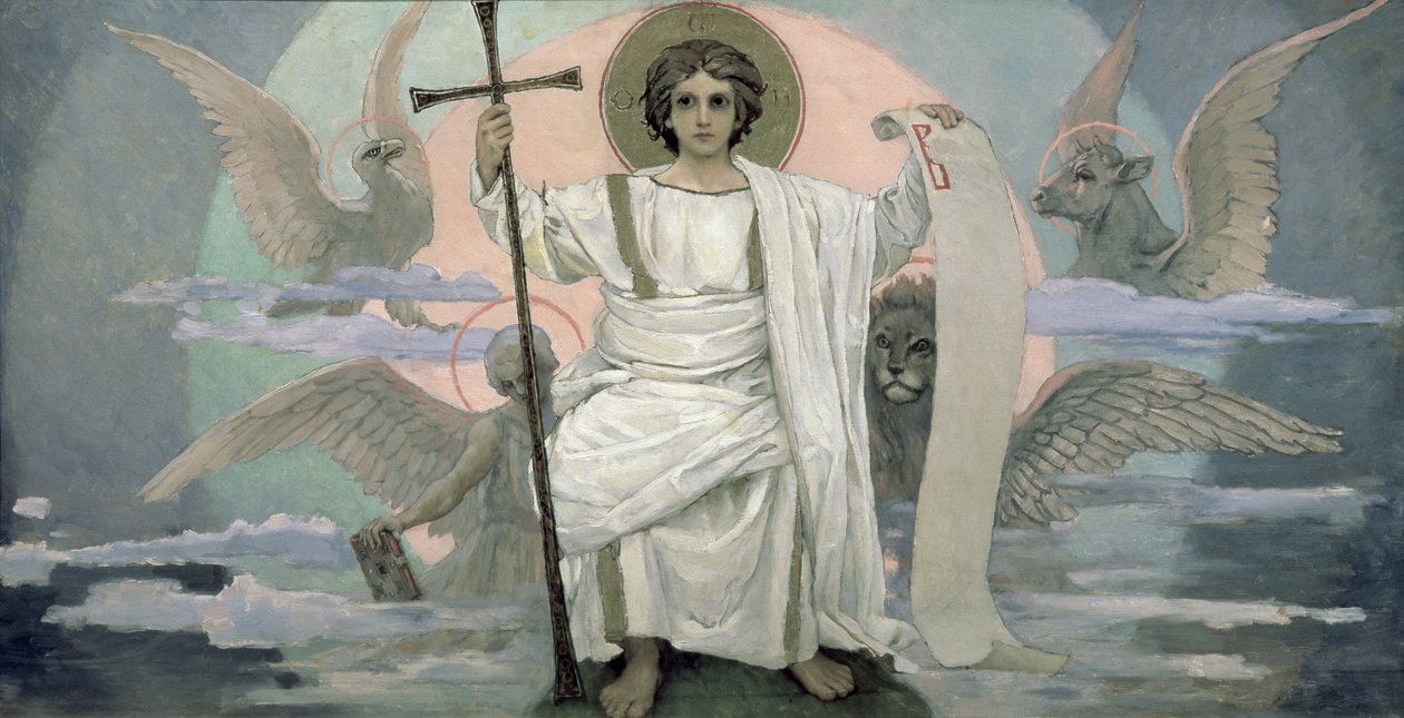 Syn Boží - Slovo Boží, 1885-96 od Victor Mikhailovich Vasnetsov