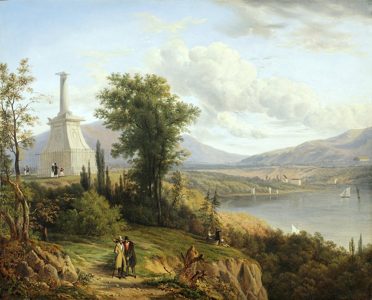 Kosciuszkův památník, West Point, 1845 od Victor de Grailly