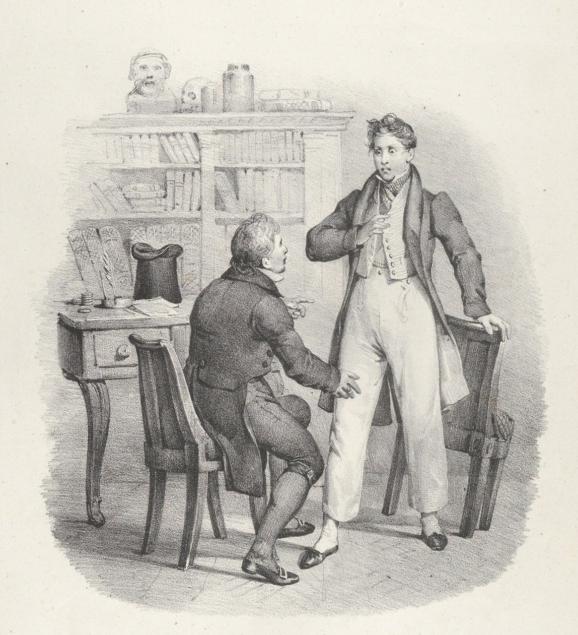 kap. VIII: Jak doktore! Co, doktore, 1824. od Victor Adam