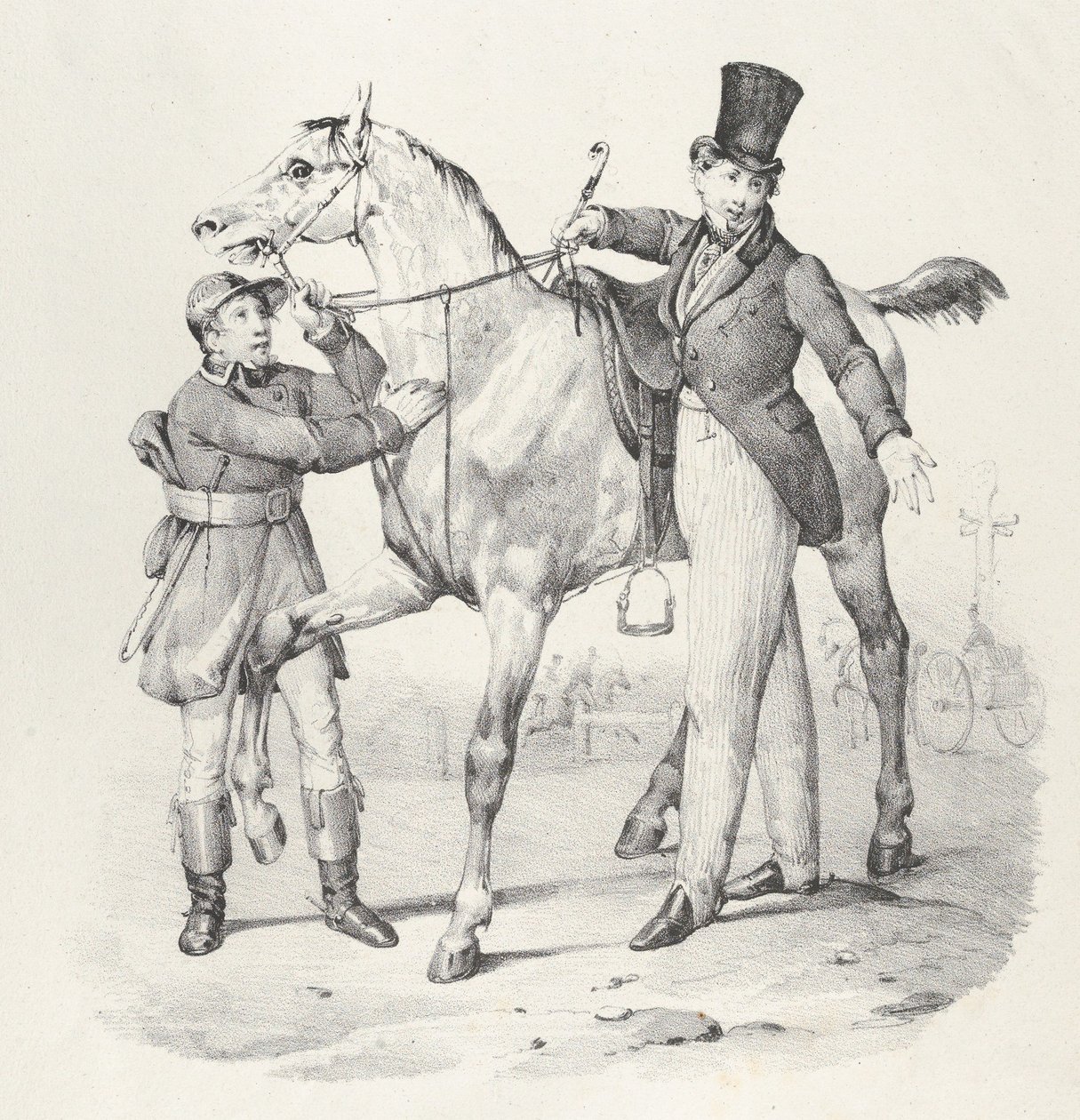 kap. VI: Nemohl jsem chodit Už nikam nechodím, 1824.. od Victor Adam
