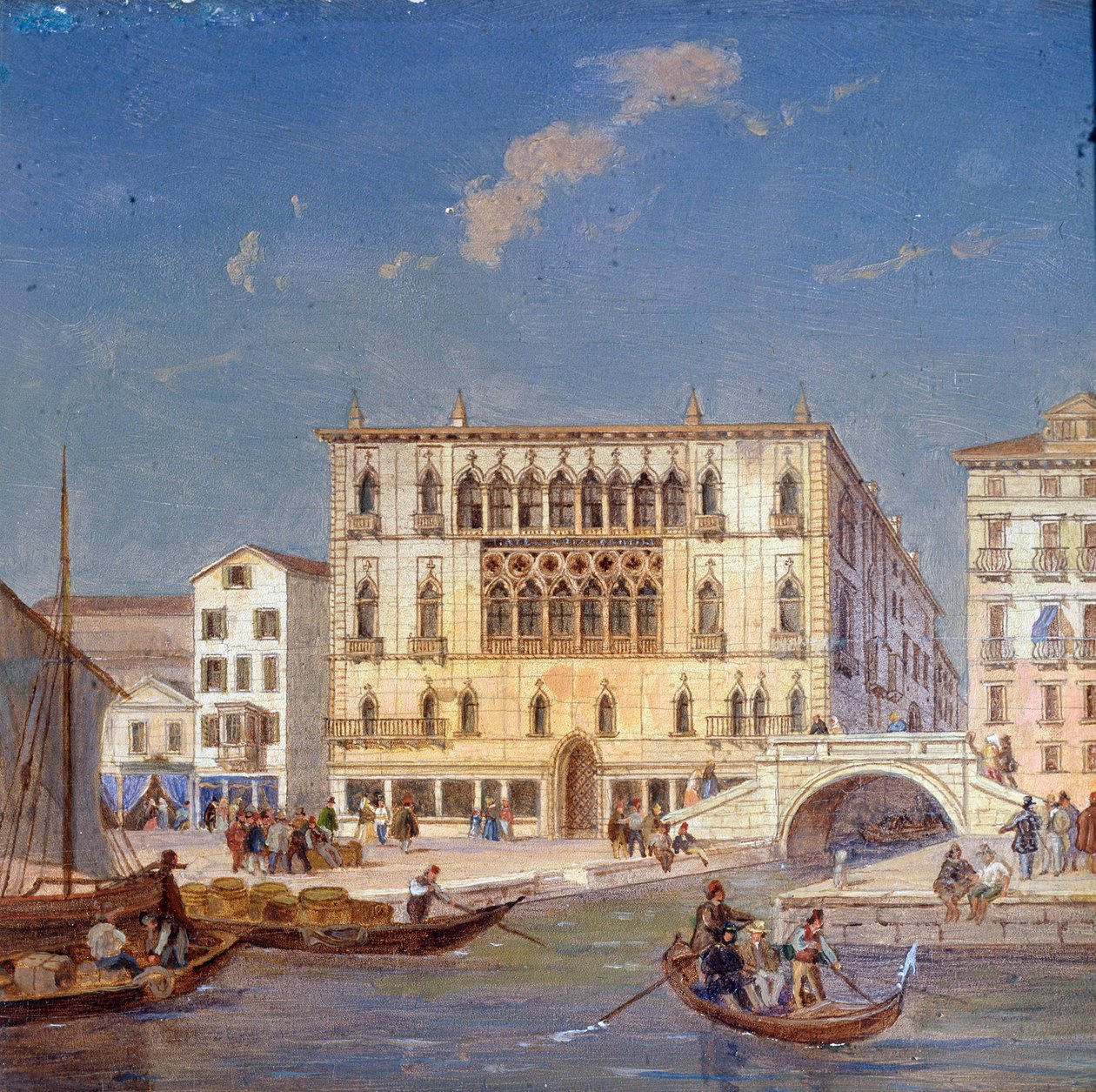 Palazzo Bernardo, 19. století od Victor Adam