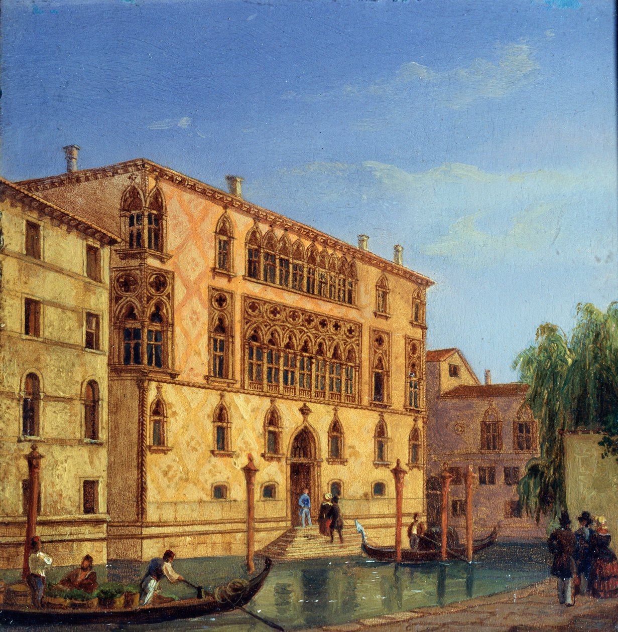 Palazzo Giovanelli, 19. století od Victor Adam