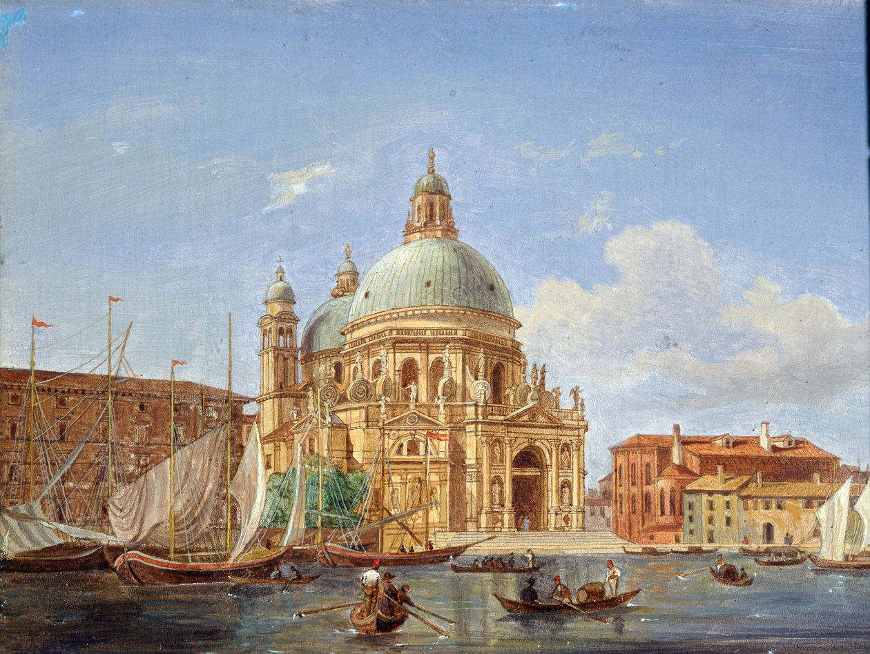 Kostel Santa Maria della Salute, 19. století od Victor Adam