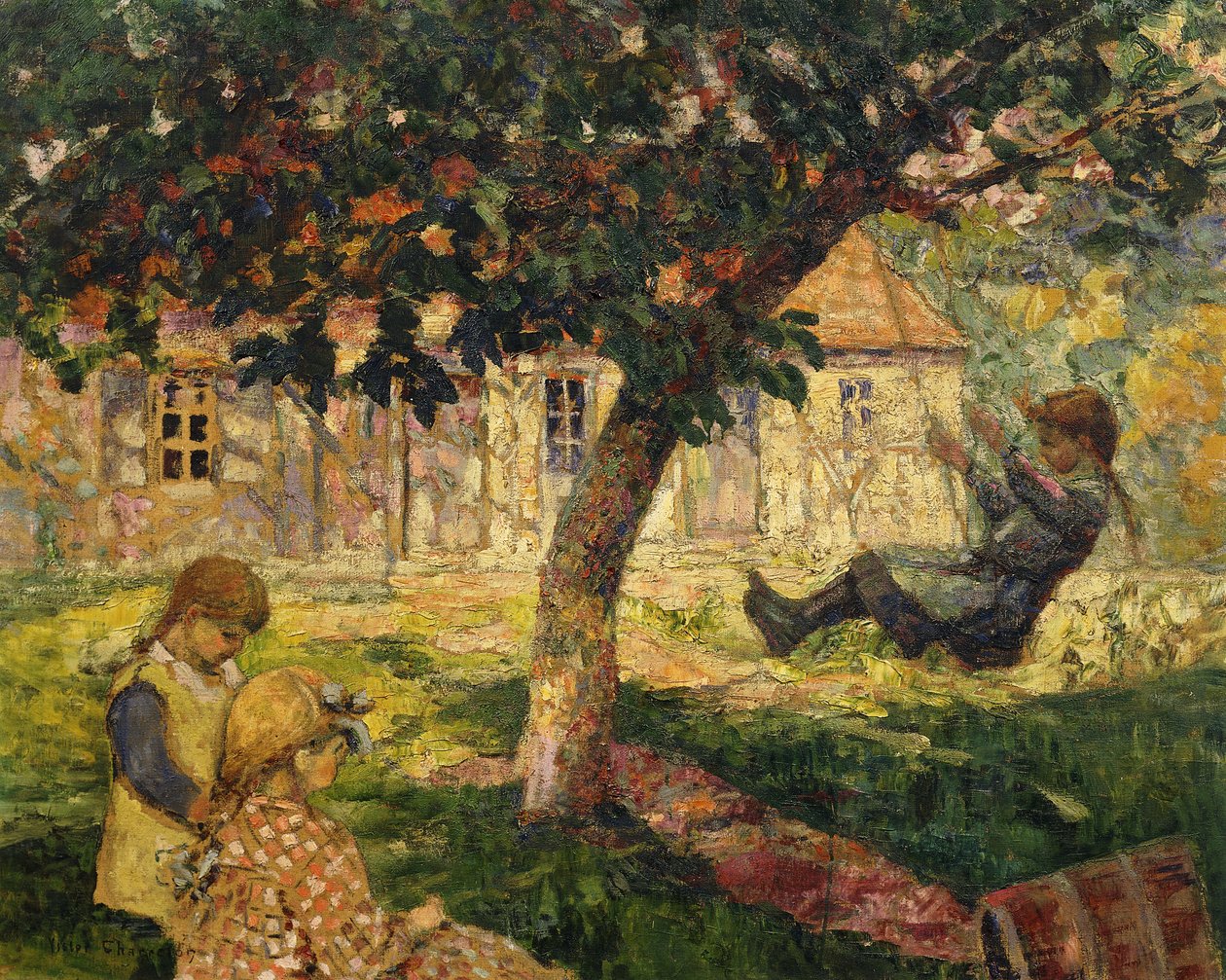 Houpačka; La Balancoire od Victor Charreton