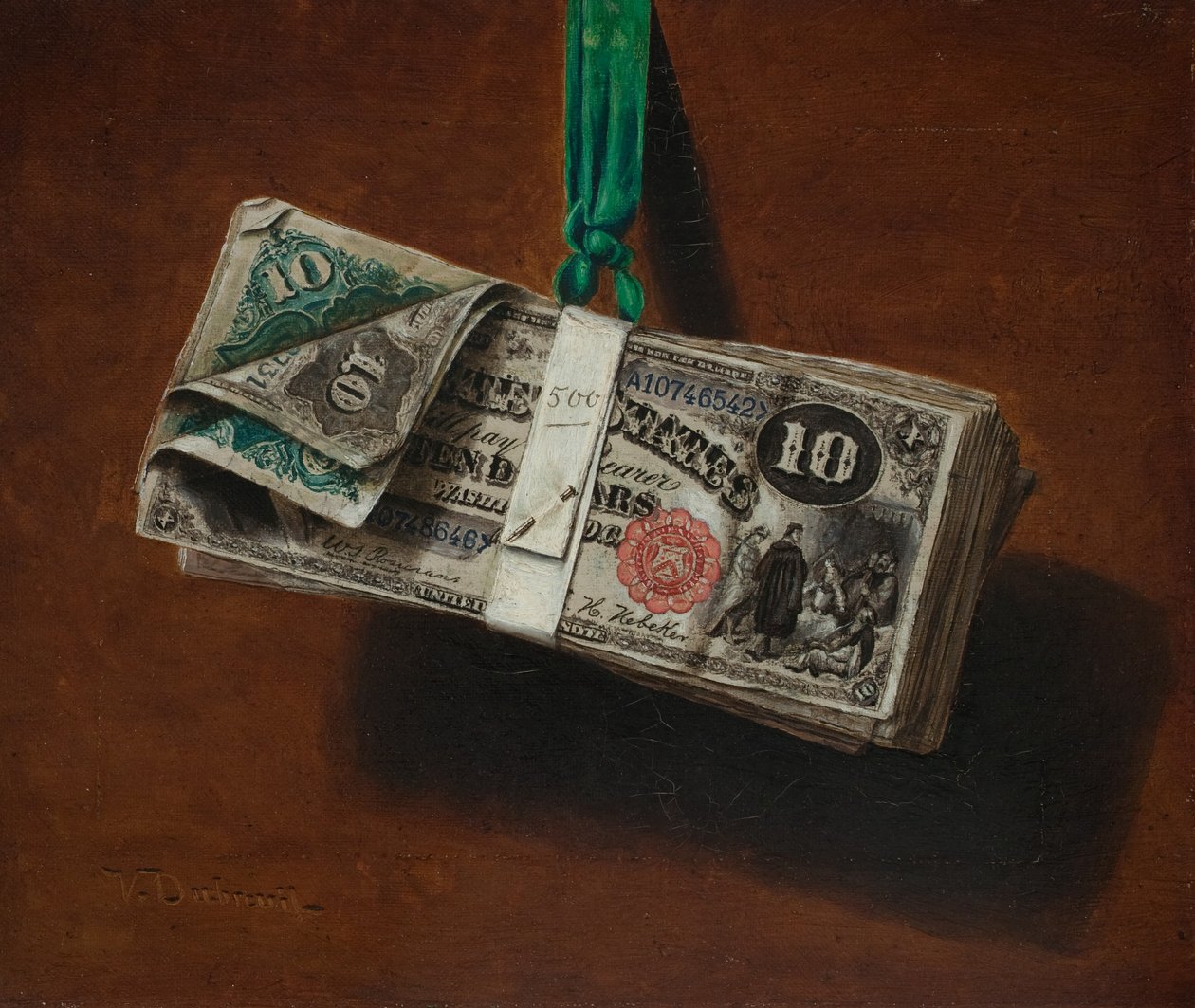Take One, Purse for the Sprinters, cca 1886 (olej na plátně) od Victor Dubreuil
