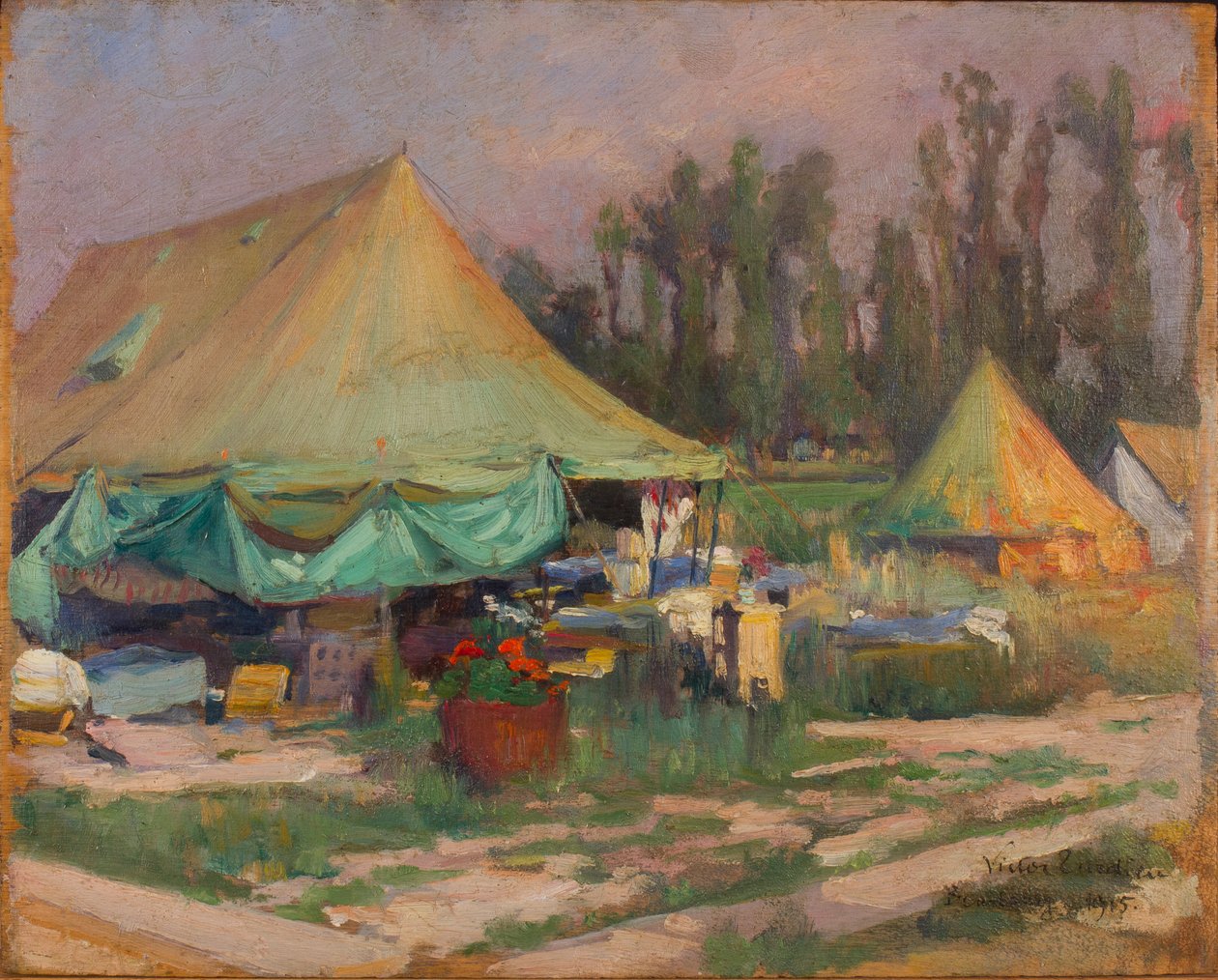 Bourbourg 1915 od Victor Francois Tardieu