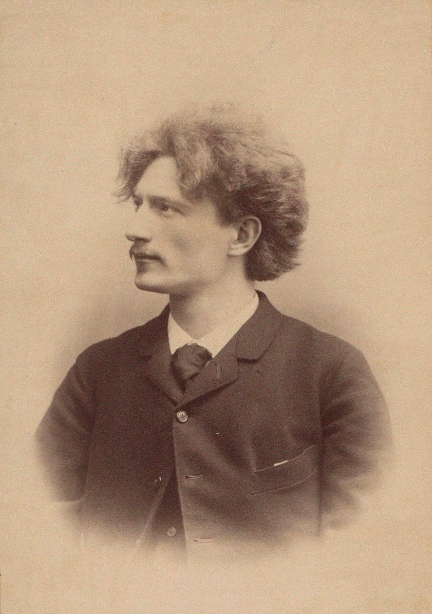Portrét skladatele Ignacyho Jana Paderewského 1860-1941, 1889-1890. od Victor Girard