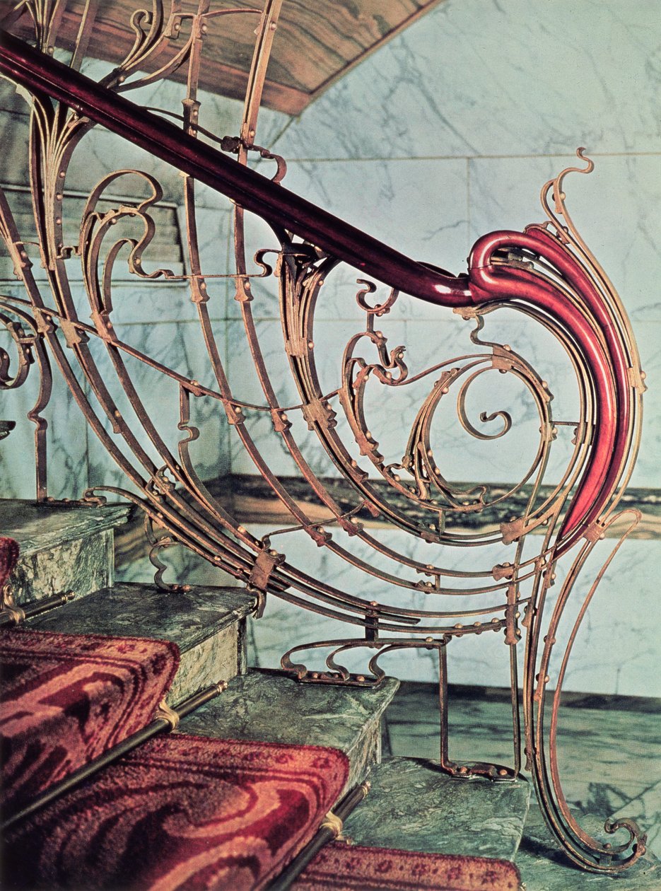 Bannister od Victor Horta