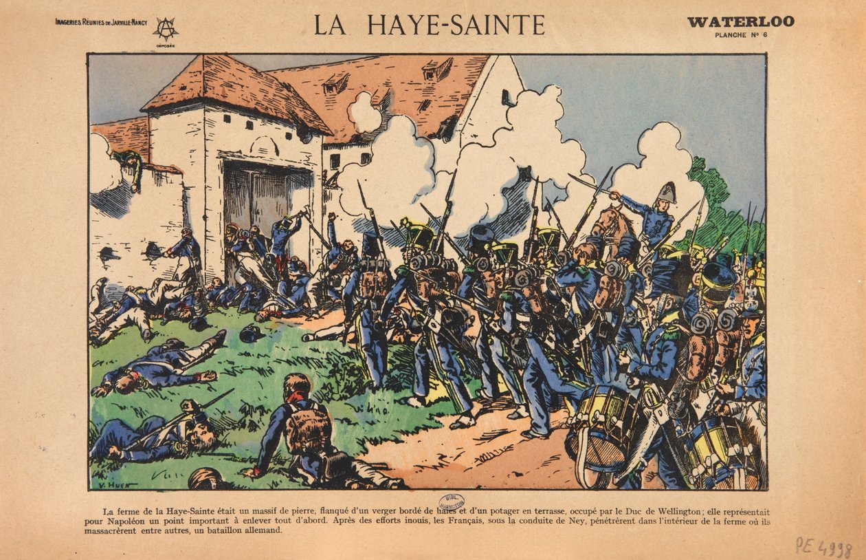 La Haye-Sainte, Waterloo, kolem roku 1920 od Victor Huen